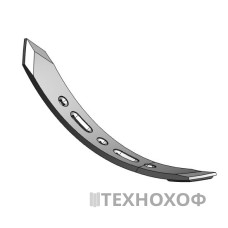 Леміш культиватора HC 121H / 221H  75x12  HARDFACE арт.(CA300016H)