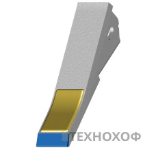 Леміш культиватора E08378SDH 39MM  DIAMANT/HARDFACE арт.(CA500003DH)