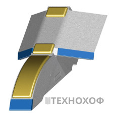 Леміш культиватора 87460074DH ECOLOTIGER  DIAMANT/HARDFACE арт.(CC200003DH)