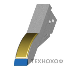 Леміш культиватора 87460075DH ECOLOTIGER DIAMANT/HARDFACE арт.(CC200004DH) Леміш культиватора 87460075DH ECOLOTIGER DIAMANT/HARDFACE арт.(CC200004DH)