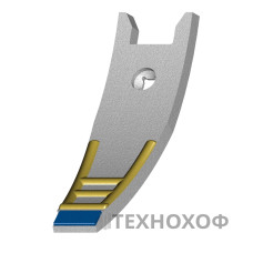 Долото культиватора 00310984  80x15 Diamant / Hardface арт.(CH000032DH)