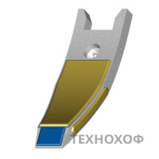 Долото культиватора CH053DH-1 hole-80x20 Diamant / Hardface арт.(CH000053DH)