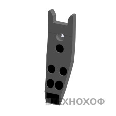 Долото культиватора 00310979 - 1 - hole арт.(CH000053X) Долото культиватора 00310979 - 1 - hole арт.(CH000053X)