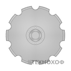 Диск CL100229 (34910017) D736X6X60RUBIN 12GEZACKT
