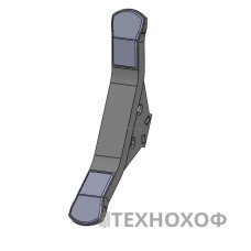 Леміш культиватора R17220380H HARDFACE арт.(CM300020H)