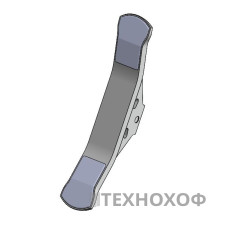 Леміш культиватора R17220280H  HARDFACE арт.(CM300021H)